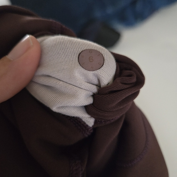 Lululemon Wunder Under Pant Hi-Rise Ombre Black Cherry Purple Burgundy Size 6 - Picture 5 of 8